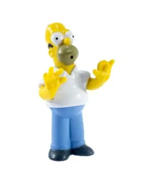 Homer Simpson figure Stock Photos
