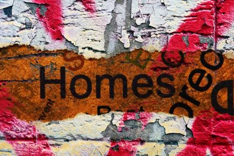 Homes concept Stockfoto's