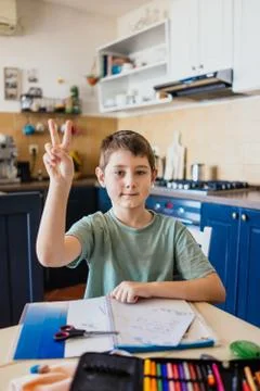 Homescooling Stock Photos