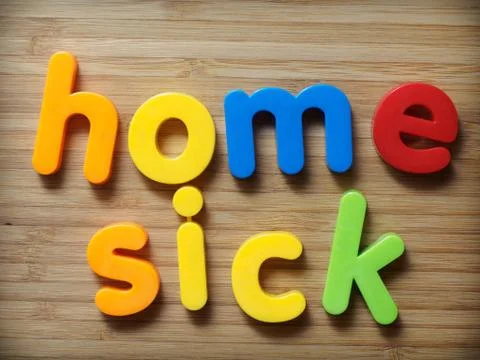 Homesick concept Foto stock