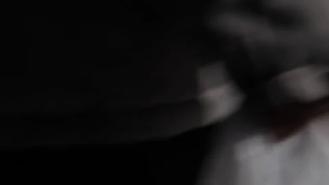 Homesless Man's Sign Asking for Help Stock Footage 73828037