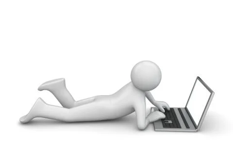 Homework 1 (3d isolated characters, business series) Stock-Illustration