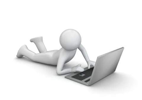 Homework 2 (3d isolated characters, business series) Stock Illustration