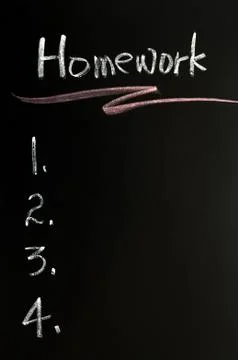 Homework background Stock Photos