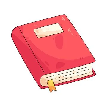 Homework book Stock Illustration