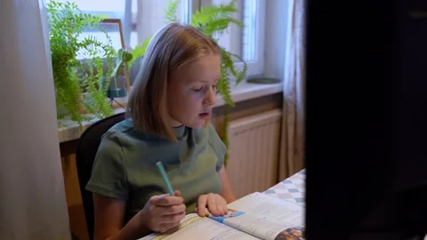 Homework Stock Footage 166918976