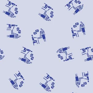 Homework help primary school glyph seamless pattern Stock Illustration