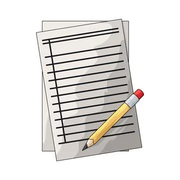 Homework illustration Stock Illustration