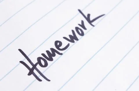 Homework Stock Photos