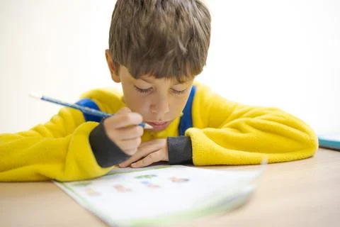 Homework Time Stock Photos