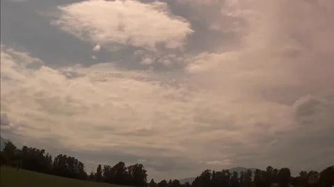 Homomutatus cirrocumulus transition Stock Footage 144645545