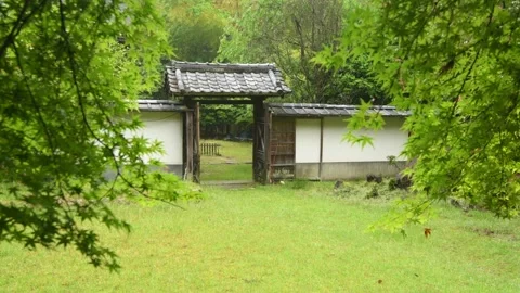 Homyoin Gate Stock Footage 154237371