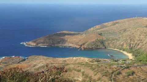 Honauma bay Stock Footage 8156479