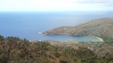 Honauma bay 動画素材 8156552