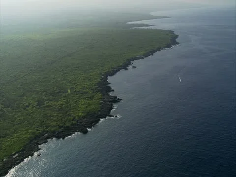 Honaunau Coastline Video stock 22243578