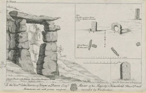 To the Honble John Harris of Hayne in Devon Esqr Master of his Majesty s H... 스톡 사진