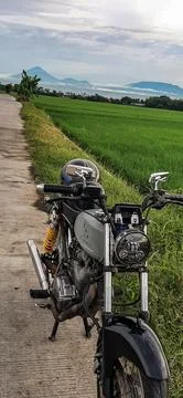 Honda CB motorcycle Stock Photos