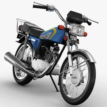 3D Model: Honda CG 125 ~ Buy Now #90938799 | Pond5