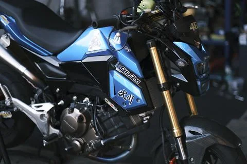 Honda Grom with 300cc engine cbf Stockfoto's