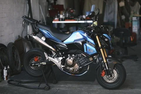 Honda Grom with 300cc engine cbf Stockfoto's