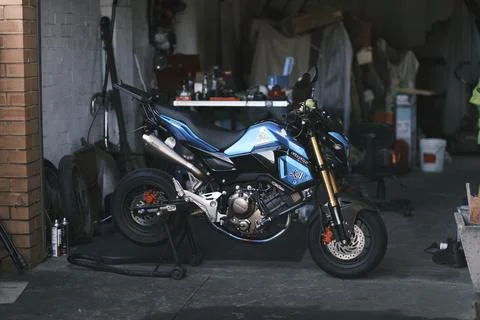 Honda Grom with 300cc engine cbf Stockfoto's
