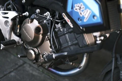 Honda Grom with 300cc engine cbf Stockfoto's