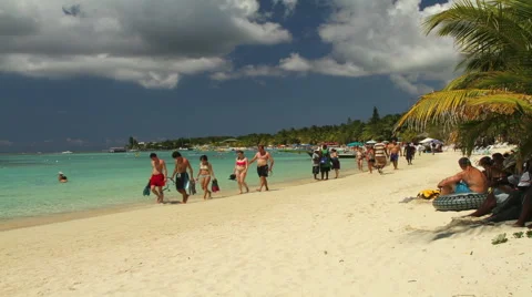 Honduras Beach Timelapse. Stock-Footage 53865427