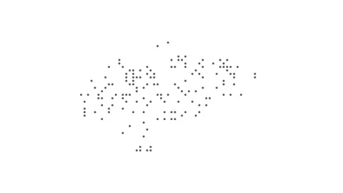 Honduras Dotted Map Networking Dot Motion Graphic 4K. The appearance and Stock Footage 152360395