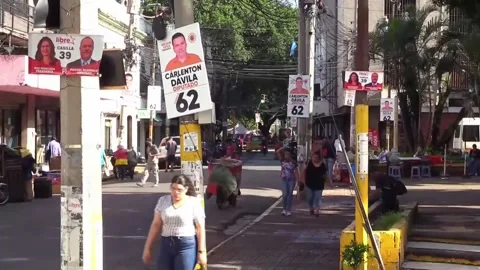 Honduras feminist groups decry weak commitments on women's safety, honduras, HN  Stock Footage 321380217