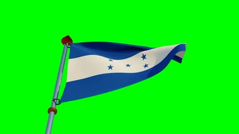 Honduras Flag in 3D Stock Footage 157894980