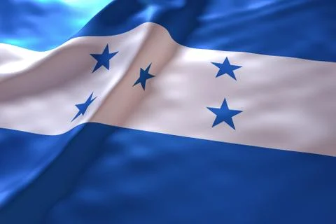 Honduras flag background Stock-Illustration