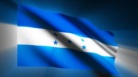 Honduras Flag Stock Footage 922046