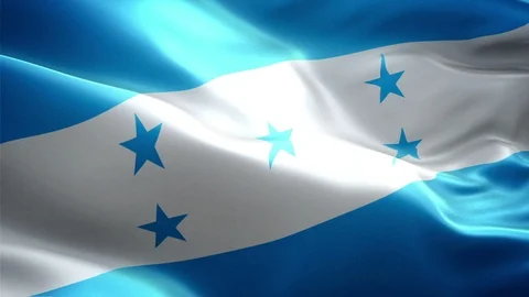 Honduras Flag Stock Footage 116379240