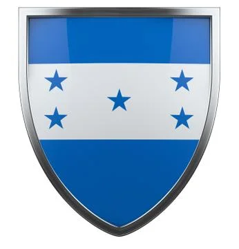 Honduras flag Stock Illustration