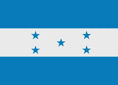 Honduras flag Иллюстрация