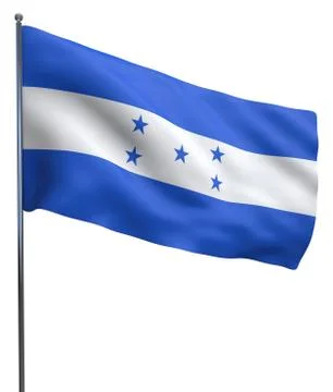 Honduras Flag Image Stock Illustration