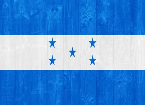 Honduras flag Stock Photos