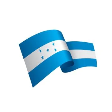 Honduras flag, vector illustration 스톡 일러스트