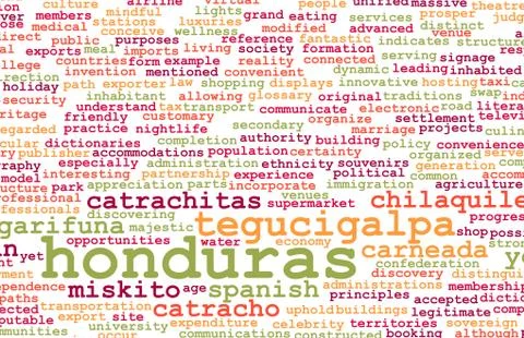 Honduras Stock Illustration