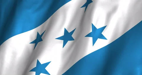 Honduras waving flag 4K Stock Footage 50576744