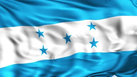 Honduras Waving Flag Background 스톡 동영상 204135906