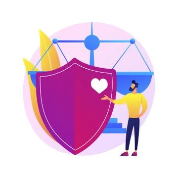 Honesty abstract concept vector illustration. Illustrazione stock