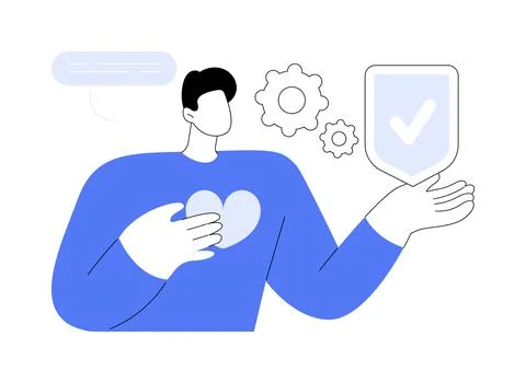 Honesty abstract concept vector illustration. Stock Illustration