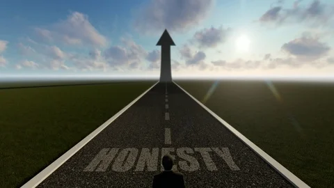 Honesty Concept Video stock 95784134