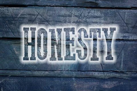 Honesty concept Stock Illustration