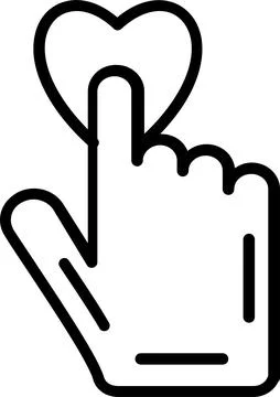 Honesty Line Icon Design Stock Illustration