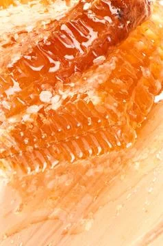 Honey and Honeycomb Stock Photos