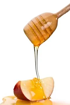 Honey apple Foto stock