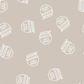 Honey bottle line icon vector symbol illustration イラスト素材
