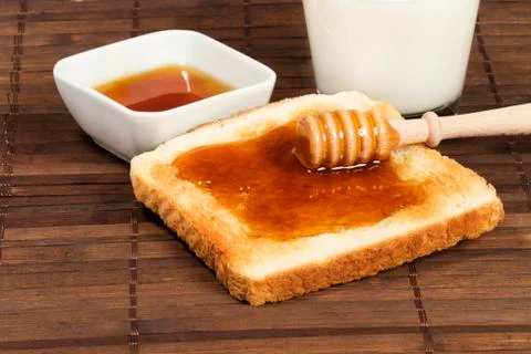 Honey breakfast Stock Photos